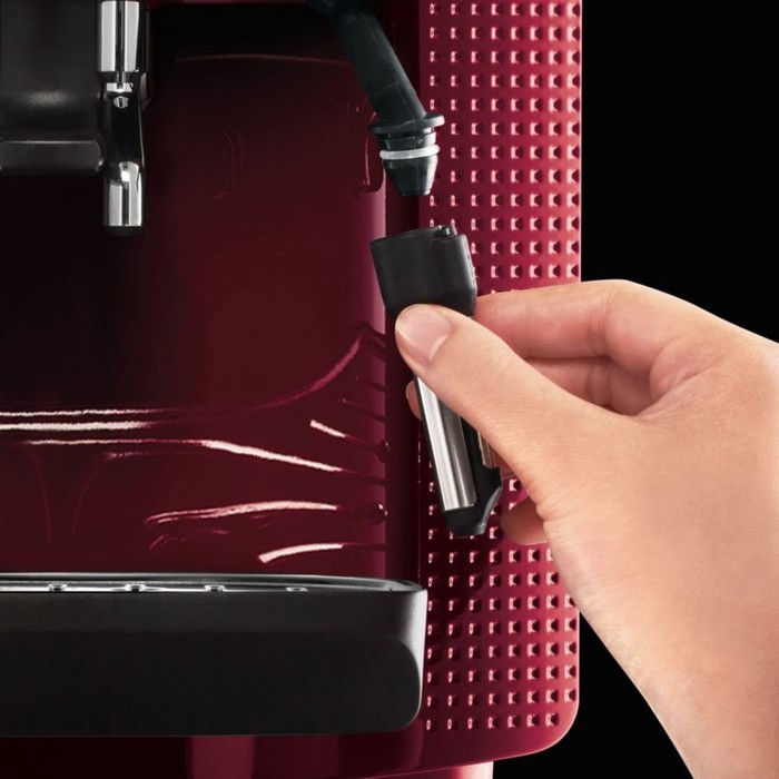 Кофемашина Krups EA810770, 1450Вт красная/чёрная