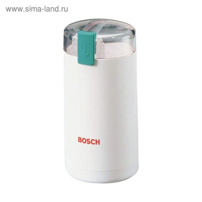 Кофемолка Bosch TSM6A011W/MKM6000, электрическая, 180 Вт, 75 г, белая кофемолка bosch tsm 6a013b