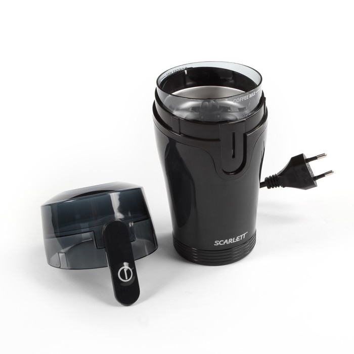 Кофемолка Scarlett SC4245, 130 Вт, ротационный нож, чёрная