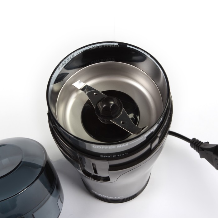 Кофемолка Scarlett SC4245, 130 Вт, ротационный нож, чёрная