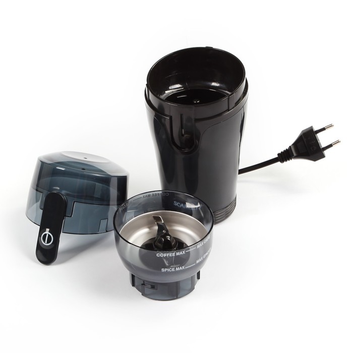 Кофемолка Scarlett SC4245, 130 Вт, ротационный нож, чёрная