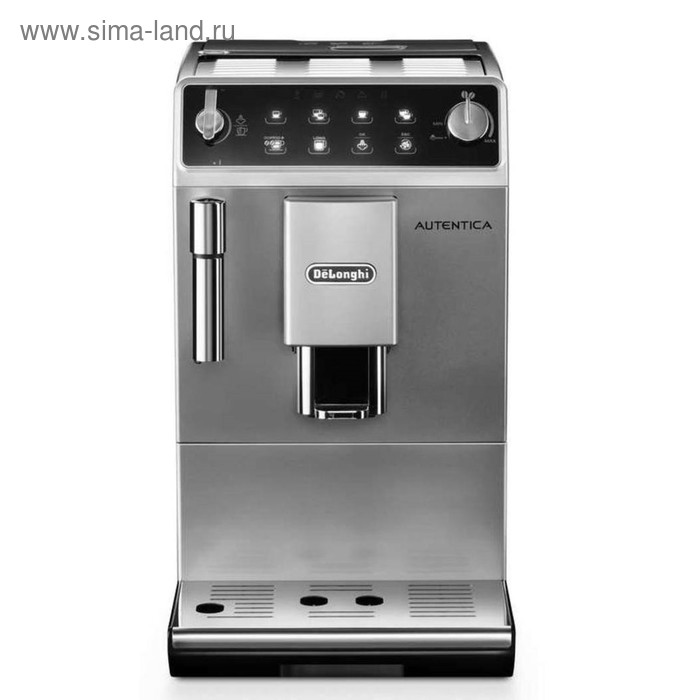 Кофемашина DeLonghi Autentica ETAM 29.510.SB, автоматическая, 1450 Вт, 1.4 л, серебристая