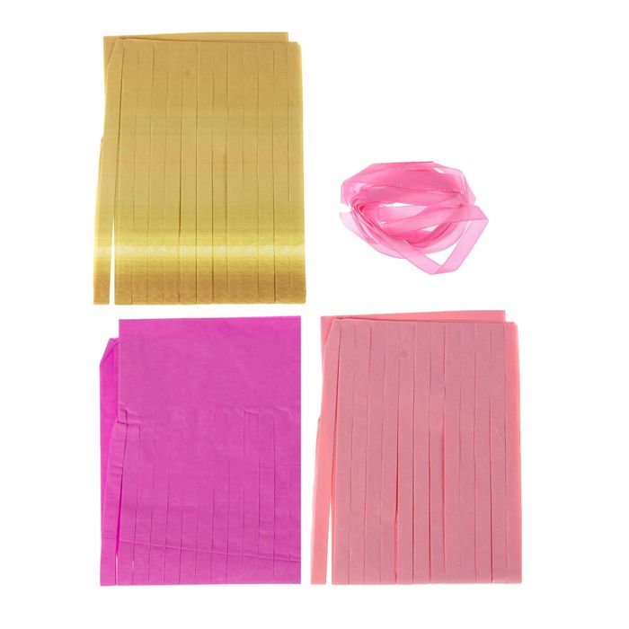 "Гирлянда праздничная из кисточек"