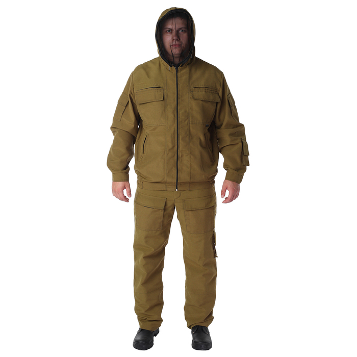 Костюм летний «Тайга ЭКО», размер/рост 56/182-188, цвет хаки
