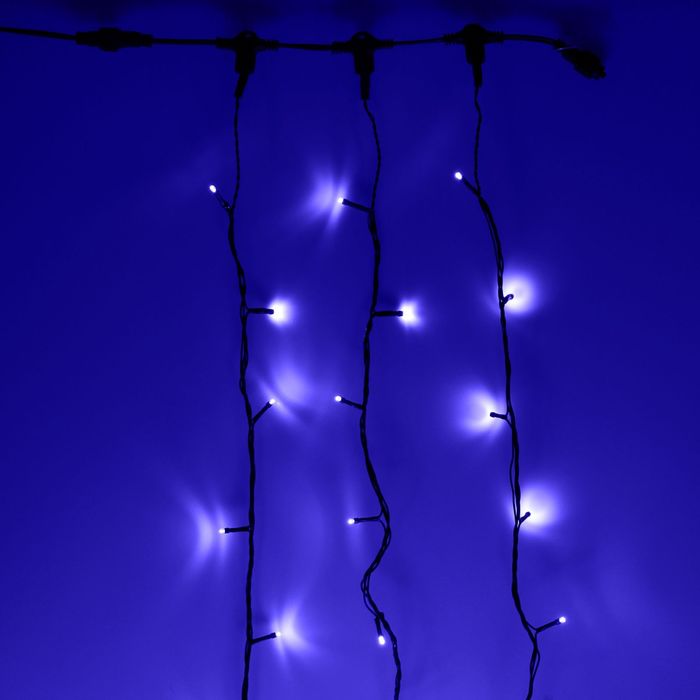 Гирлянда "Клип лайт(Спайдер)" улич. УМС, 3х20 м, Н.Т., LED-600-24В, контр. 8 р.,СИНИЙ УЦЕНКА