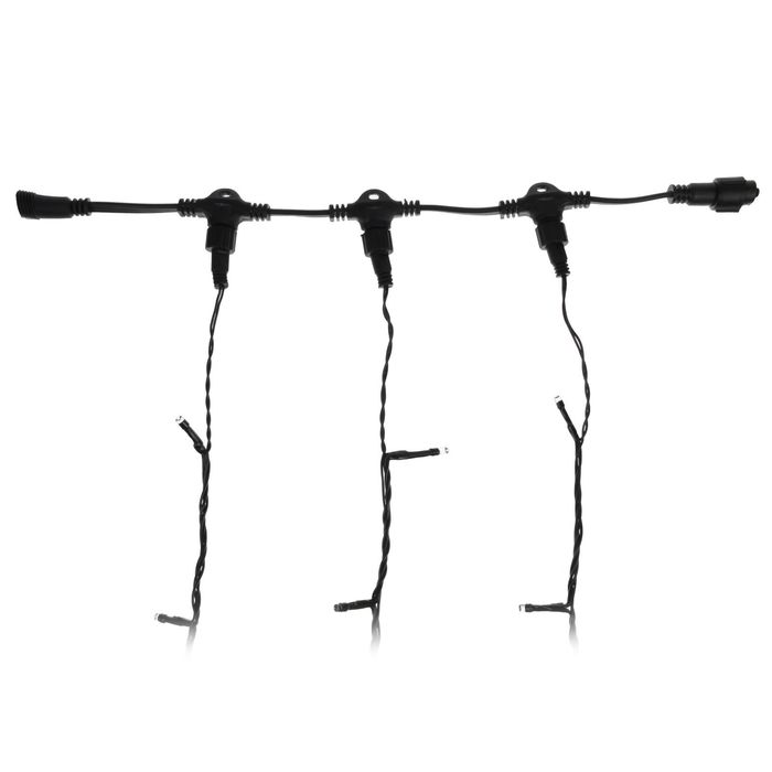 Гирлянда "Клип лайт(Спайдер)" улич. УМС, 3х20 м, Н.Т., LED-600-24В, контр. 8 р.,СИНИЙ УЦЕНКА