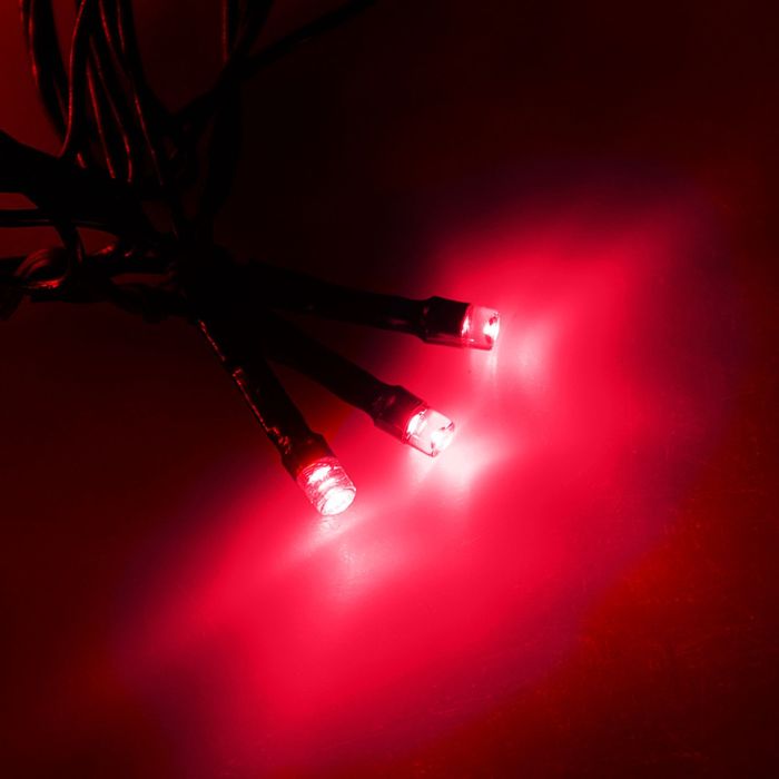 УЦЕНКА Гирлянда "Клип лайт(Спайдер)" улич. УМС, 3х20 м, Н.Т., LED-600-24В, контр. 8 р,КРАСН