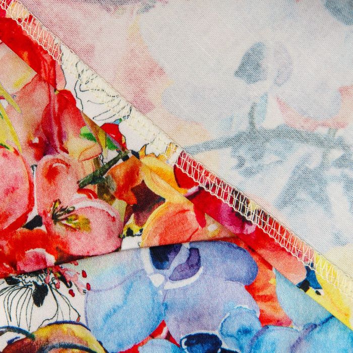 Платье для девочки family look разноцветное, р-р 30, рост 104 см