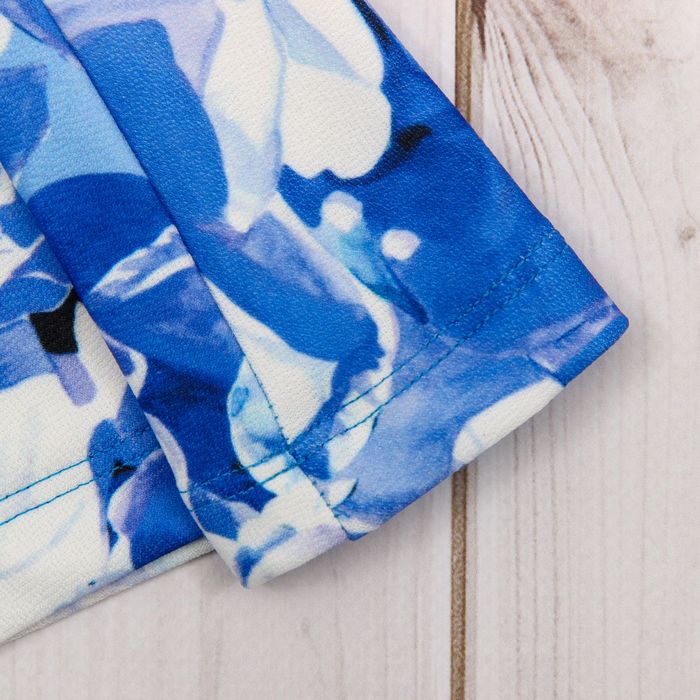 Платье для девочки family look цвет синий, р-р 28, рост 98 см