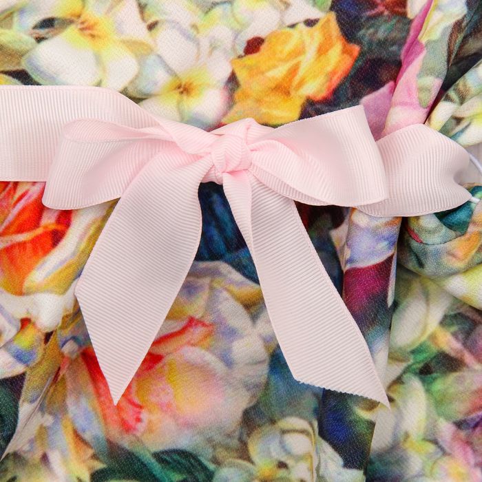 Платье для девочки family look разноцветное, р-р 30, рост 104 см