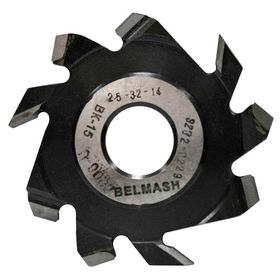 

Фреза пазовая с подрезающими зубьями, BELMASH 125×32×14 мм