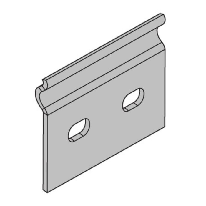 Планка соединительная GTO &quot;ДКС&quot; 37303, для лотков, основание 80 мм