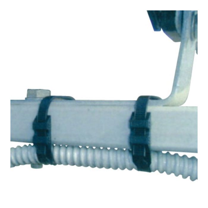 Хомут "ДКС" 26452, 6х290, полиамид, черный, 100шт