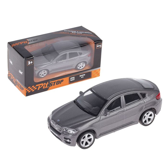 Машина металлическая BMW X6, масштаб 1:43