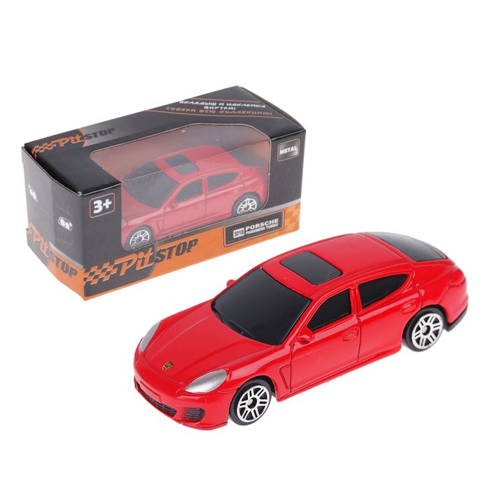 Машина металлическая Porsche Panamera Turbo, масштаб 1:64