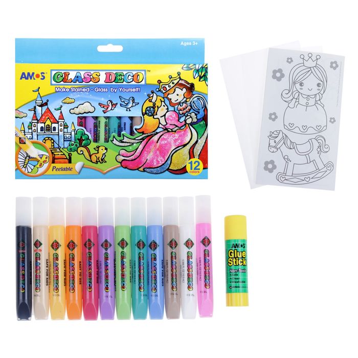 витражные наборы для детей. витражное искусство набор. краски витражные каляка-маляка 135 г 6 цв. набор витражных красок. набор для творчества витражные краски.