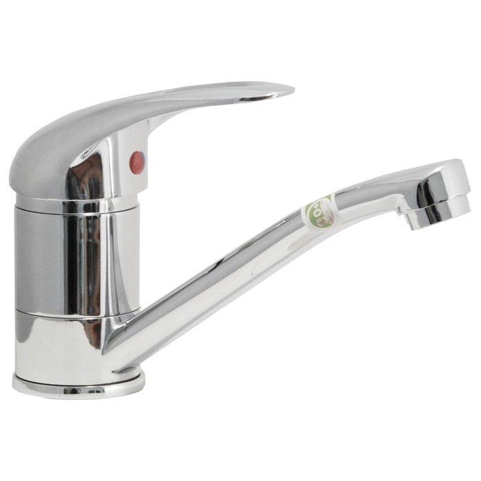 Смеситель для умывальника одноручный Juguni JGN0320/B с гибкой подводкой, литой поворотный излив 150 мм, картридж 40 мм