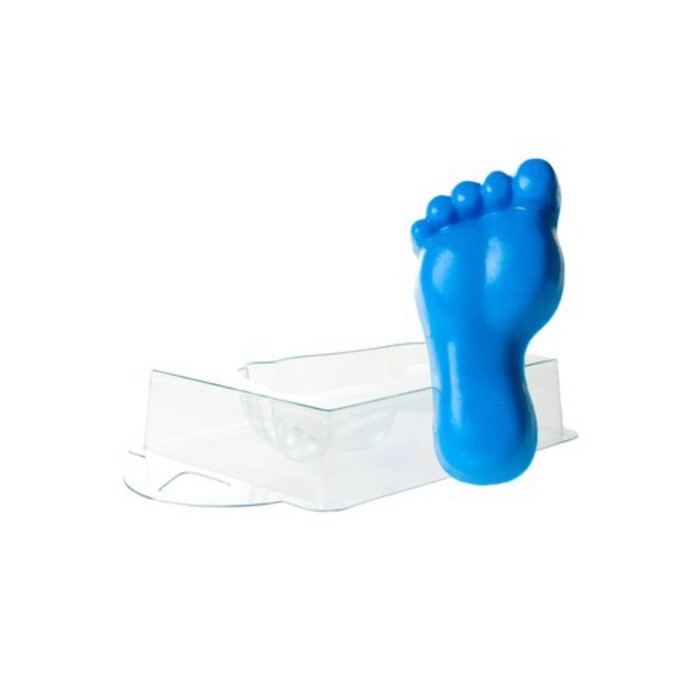 Пластиковая форма для мыла для мыла "Пяточка" высота 10 см