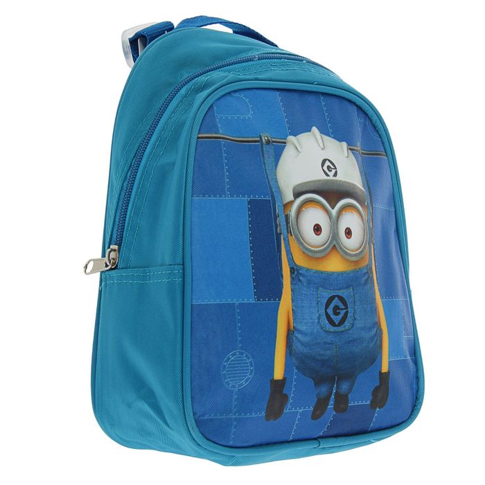 Рюкзачок детский Миньоны. Universal Studios 23*19*8 мал синий/голубой 31908