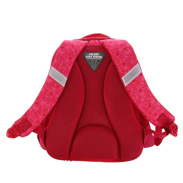 Рюкзак школьный эргономичная спинка для девочки «Миньоны» 37*30*15 Universal Studios, розовый 31901