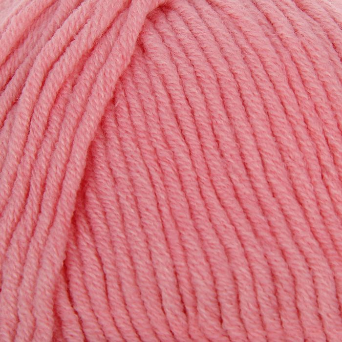 Пряжа "Cotton Gold Plus" 55% хлопок, 45% акрил 200м/100гр (170 розовый)