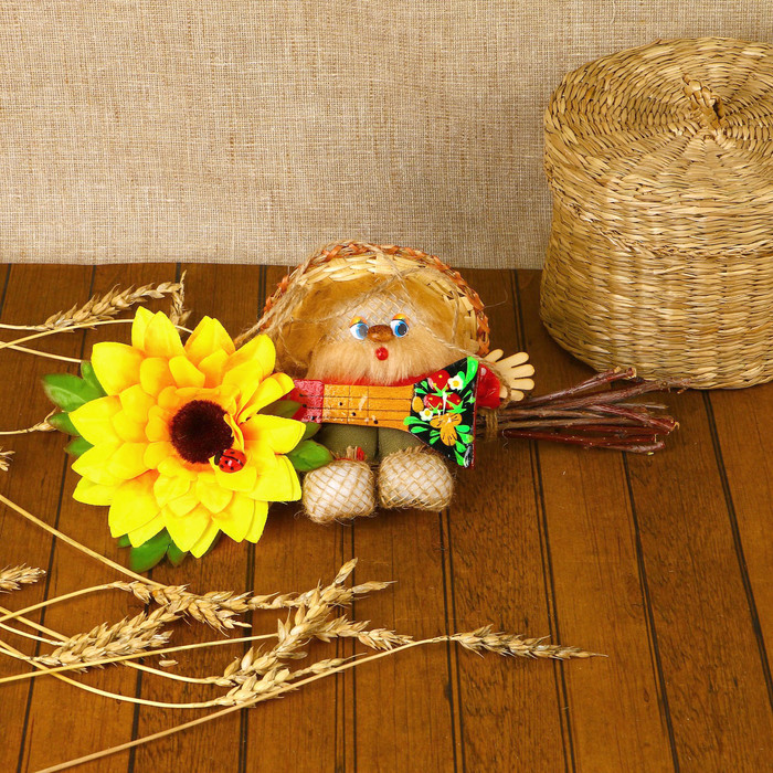 Оберег «Домовой Денежник», на качели