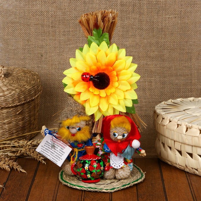 Оберег «Избушка - погремушка», микс