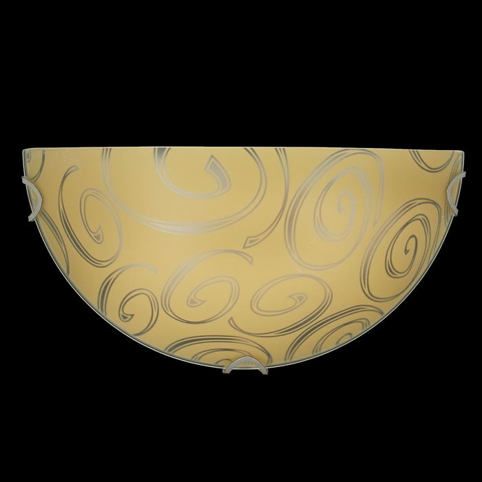 Светильник настенно-потолочный "Кальвадос" 1 лампа E27 бежевый 30х15 см