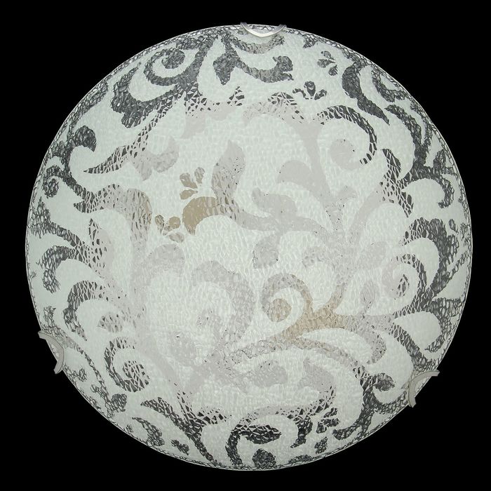 Светильник настенно-потолочный "Хрустальная симфония" 2 лампы E27 d=30 см