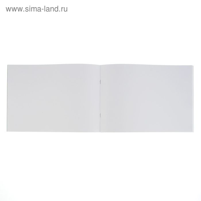 фото Альбом для рисования а4, 40 листов на скрепке "каляка-маляка", 100 г/м2