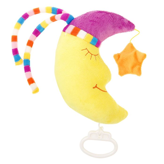 Мягкая игрушка-подвеска "Месяц"