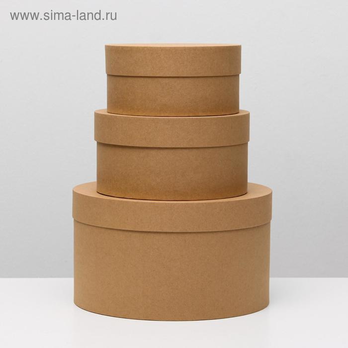 

Набор коробок 3 в 1 "Крафт", 30 х 30 х 15 - 20 х 20 х 10 см