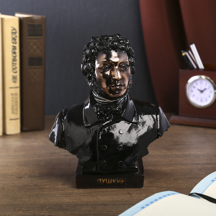 Сувенир цветной "Бюст Пушкина А.С."