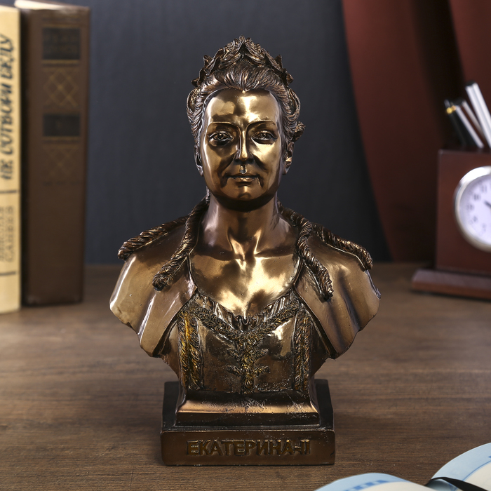Сувенир "Бюст Екатерина-II" 21,5х15х9,5 см