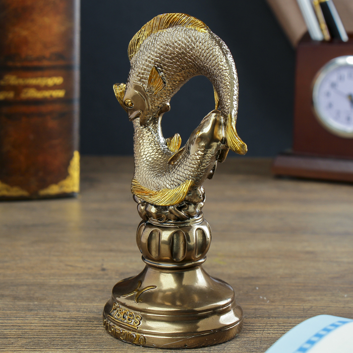 Сувенир "Знаки зодиака. Рыбы" 15,5х9,5х7 см