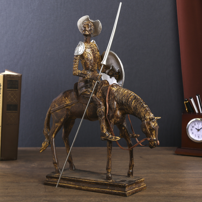 Сувенир полистоун "Дон Кихот" 38х29,5х9 см