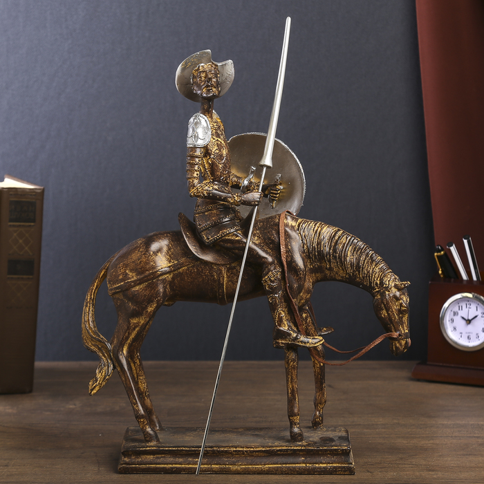 Сувенир полистоун "Дон Кихот" 38х29,5х9 см