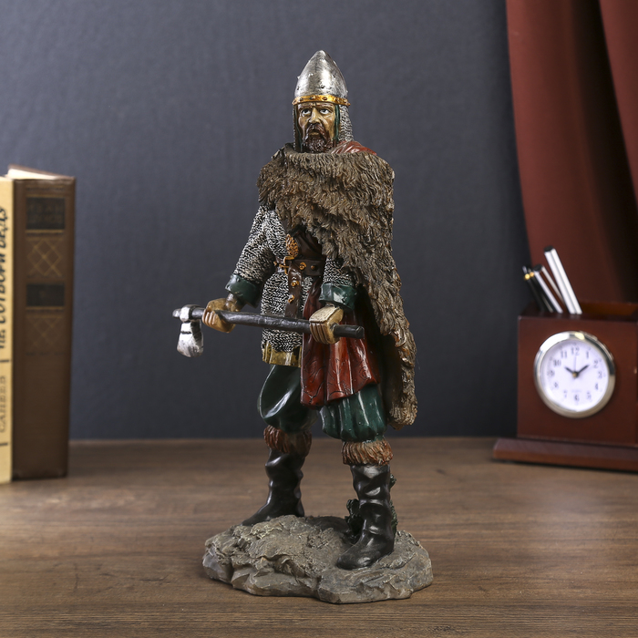 Сувенир полистоун "Никита Кожемяка" 30х10х,5х15 см