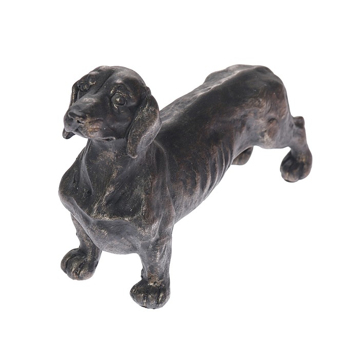 Сувенир полистоун "Такса" 15х20х6,5 см