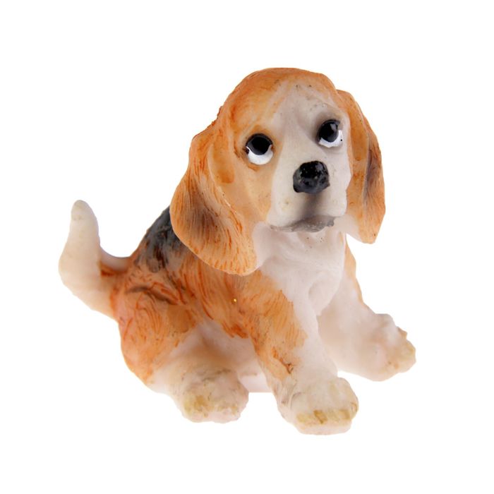 Сувенир полистоун "Маленький щеночек" МИКС 4,5х3х3 см
