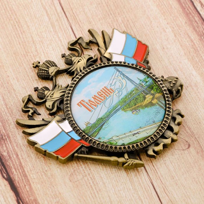 Магнит-герб "Тюмень", 6 х 6 см