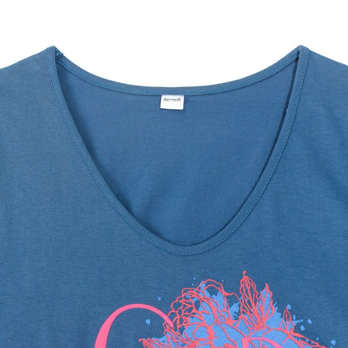 Платье женское домашнее Марайа 2106, цвет индиго, р-р 50