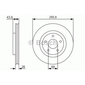 

Диск тормозной Bosch 0986479R89