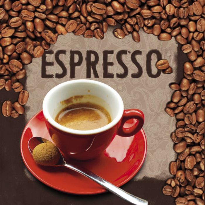 Картина на подрамнике "Эспрессо"