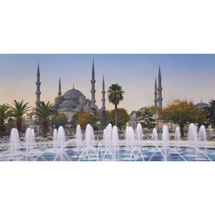 Картина на подрамнике "Осень в Стамбуле"