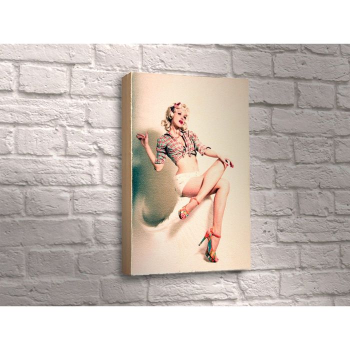 Картина "Милая блондинка"