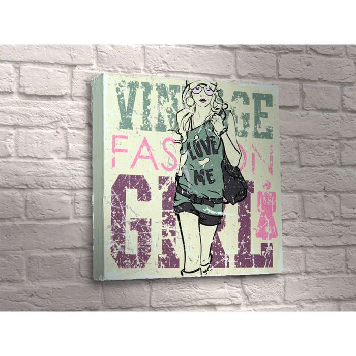 Картина "Девушка с обложки"