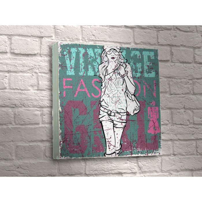 Картина "Девушка с обложки"