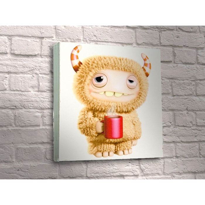 Картина "Сонный зверёк"