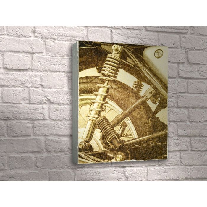 Картина "Колесо от мотоцикла"